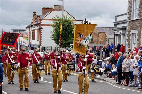 Ballymena Mini Twelfth taking place in town centre