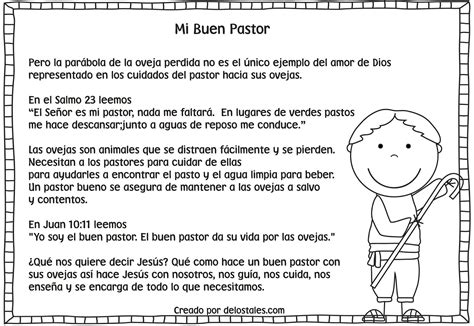 Semana 23- Mi Buen Pastor - De los tales