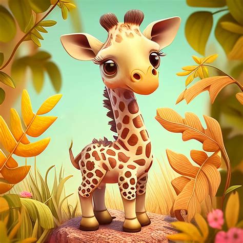 [100+] Baby Giraffe Pictures | Wallpapers.com