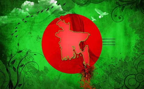 Flag Of Bangladesh - The Symbol Of Natural Landscape