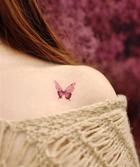 Pink Butterfly Tattoo - Tattmaniatattmania | Pink tattoo, Butterfly ...