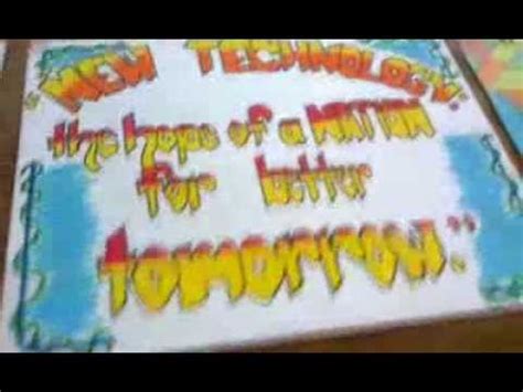 Slogan Making Contest-Ballesteros District Science Fair '13 - YouTube