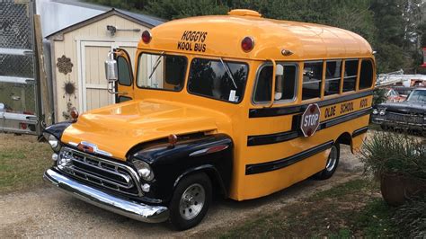 1957 Chevrolet School Bus presented as Lot J270 at Kissimmee, FL | 1957 ...