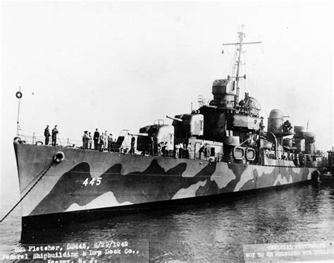 USS Fletcher (DD-445) 1942_b | Aircraft of World War II - WW2Aircraft ...