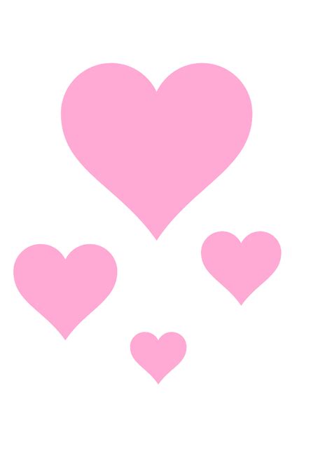 Pink Hearts Clip Art at Clker.com - vector clip art online, royalty ...