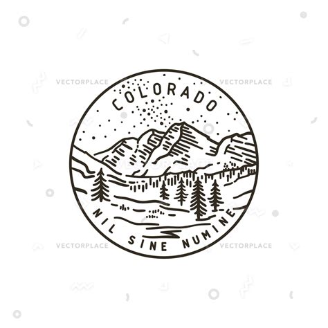 Colorado Mountains Vector at Vectorified.com | Collection of Colorado ...