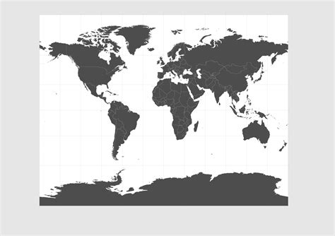 13 World Map Outline Vector Images - World Map Outline Continents, Free ...