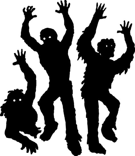 Free Image on Pixabay - Zombies, Halloween, Monster | Zombie silhouette ...