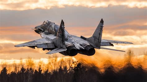 Download Warplane Aircraft Jet Fighter Military Mikoyan MiG-29 HD Wallpaper