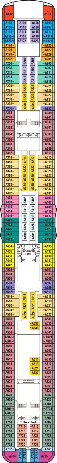 Majestic Princess Deck Plans, Ship Layout & Staterooms - Cruise Critic