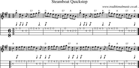 Scottish Tune, Sheetmusic, Midi, Mp3, Mandolin Tab and PDF for ...