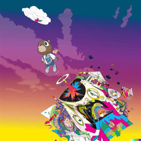 Expanding Kanye West's "Graduation" Album Cover Art : r/dalle2