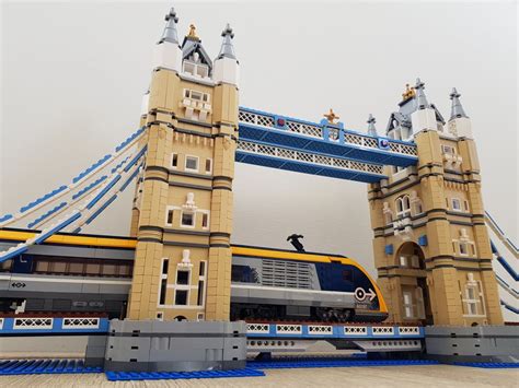 LEGO MOC Train Tower Bridge by vanderlegofan | Rebrickable - Build with ...