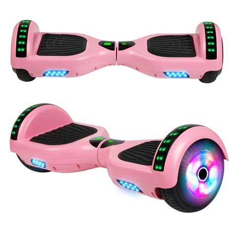 SISIGAD Bluetooth Hoverboard 6.5" Two-Wheel Self Balancing Hoverboard ...