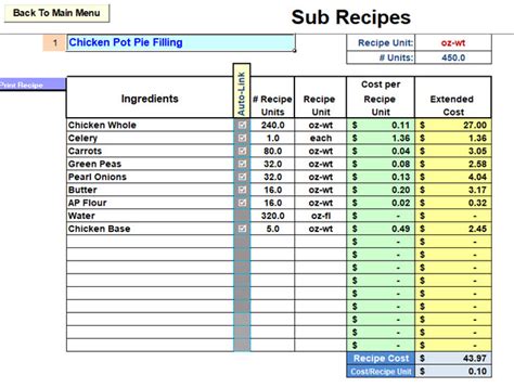 Best Costing Template Excel Job Application Tracker