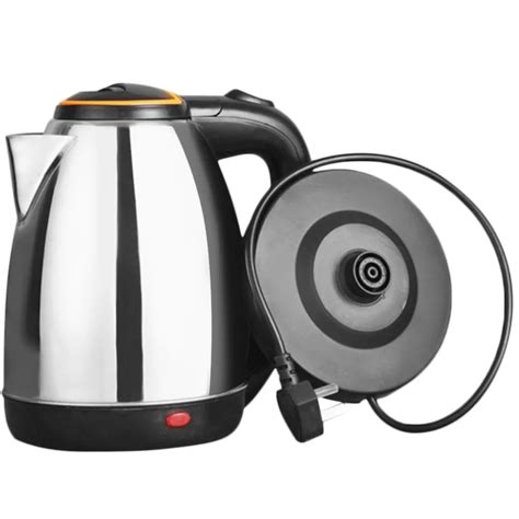 2L 1800W water electric kettle Stainless Steel Electric Kettle Auto Off ...