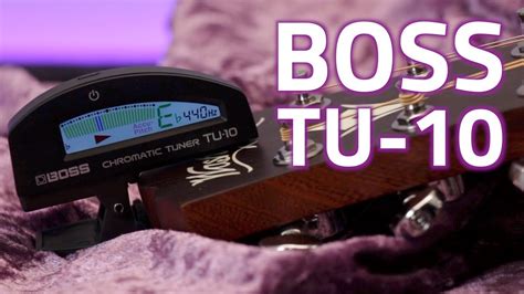 Boss TU-10 Clip-On Tuner - Overview & Features - YouTube