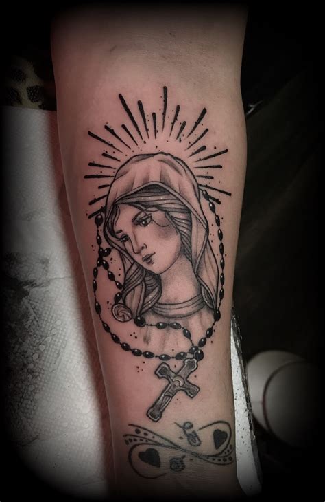 Rosary Tattoo by Robbyn Banks | Your Flesh Tattoo