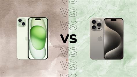 iPhone 15 Plus vs iPhone 15 Pro: What's the difference?