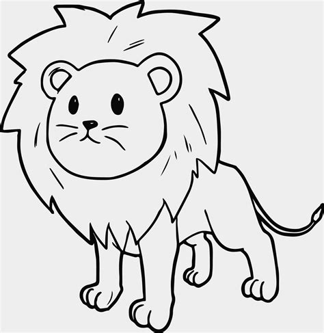 Baby Lion Drawing at GetDrawings | Free download