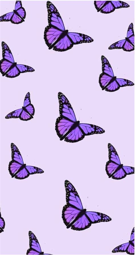 Aesthetic Butterfly Purple Wallpapers - Wallpaper Cave