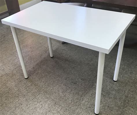 Uhuru Furniture & Collectibles: White IKEA Table - $25 SOLD