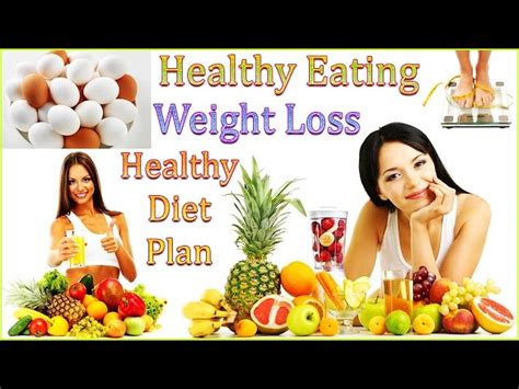 Healthy Eating Diet Plan For Weight Loss - Thinning Daily