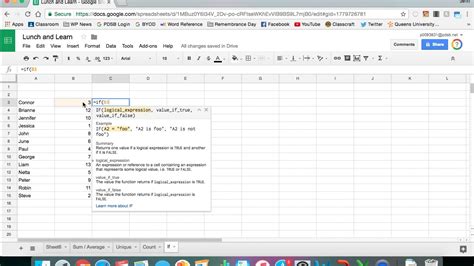 Google Sheets Tutorial - YouTube