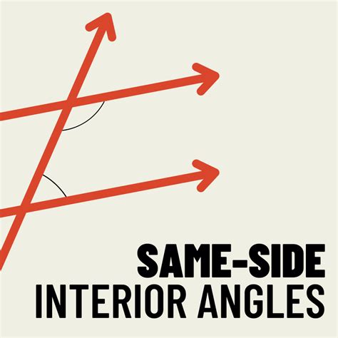 Same-Side Interior Angles: Theorem, Proof, and Examples - Owlcation