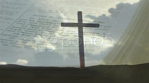 Worship Bible Cross Background. Stock Footage - YouTube