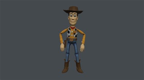 Woody from Toy Story 003 - 3D Model by IpoyPunk