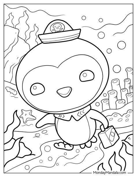 Octonauts Captain Barnacles Coloring Pages