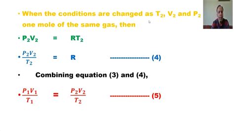 General Gas Equation & its Applications; 1st Year Chemistry - YouTube