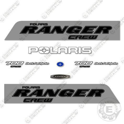 Fits Polaris Ranger 700 CREW Decal Kit Utility Vehicle (2004-2008 ...