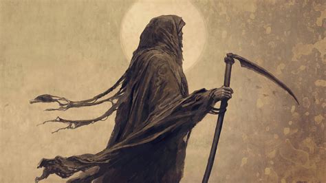 Grim Reaper Death Scythe 4K #4510h Wallpaper PC Desktop