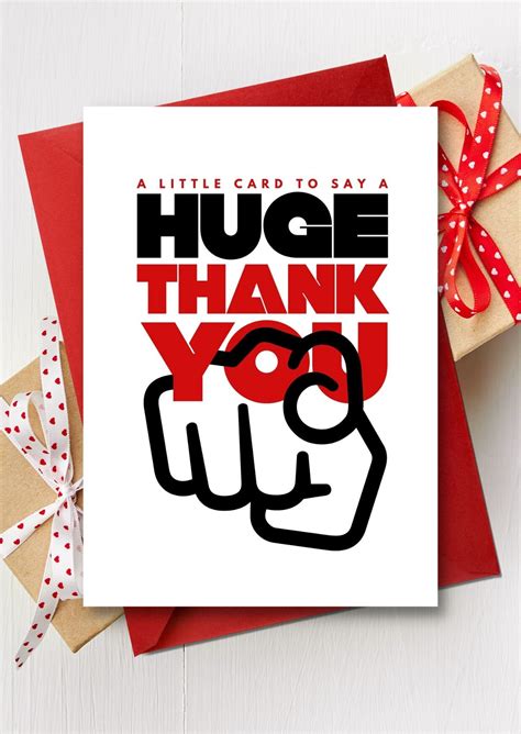 Thank You / Appreciation, Greeting / Gift Card, a Little Card to Say a ...