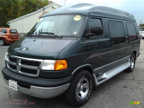 2003 Dodge Ram Van 1500 Passenger Conversion in Dark Spruce Metallic ...