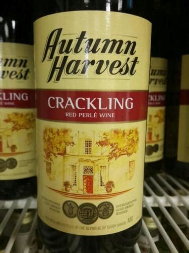 Autumn Harvest Winery Crackling Red Perlé NV | Wine Info