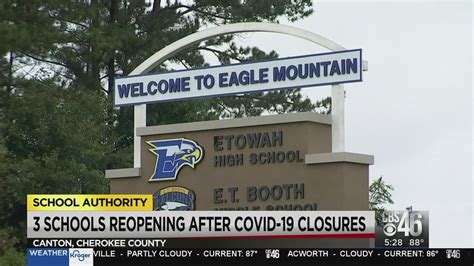 Cherokee County schools reopen after COVID cases - YouTube