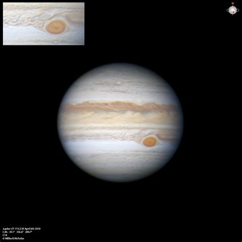 Jupiter's storm eye in my backyard..! - Major & Minor Planetary Imaging ...