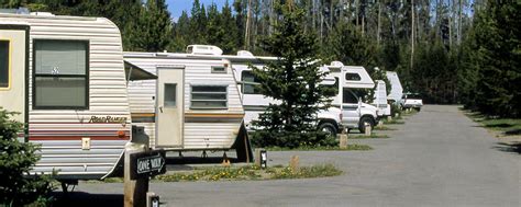 Fishing Bridge Campground - Yellowstone Campgrounds