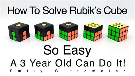 Rubik's Cube Instructions Printable