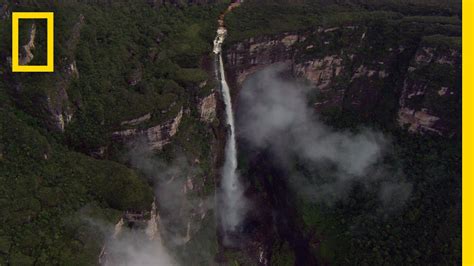 Flying Above the World’s Tallest Waterfall | National Geographic - YouTube