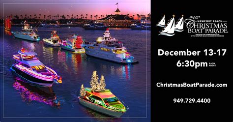 115th Newport Beach Christmas Boat Parade - Newport Beach Chamber of ...