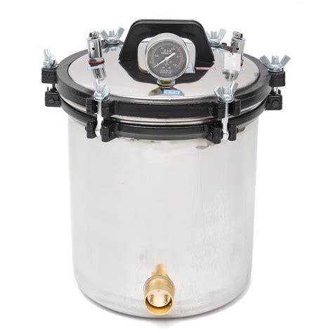 New Upgrade 110V 18L Steam Autoclave Sterilizer Dental Pressure ...