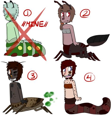 .: Human Bug Hybrids Adopts :. by napprs on deviantART