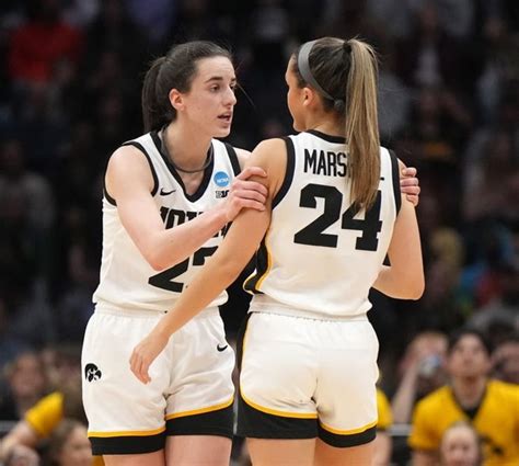 WATCH: Caitlin Clark, Iowa Basketball React to Meeting Sue Bird