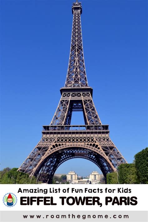 15 Amazing Eiffel Tower Facts For Kids Facts For Kids Eiffel Tower ...