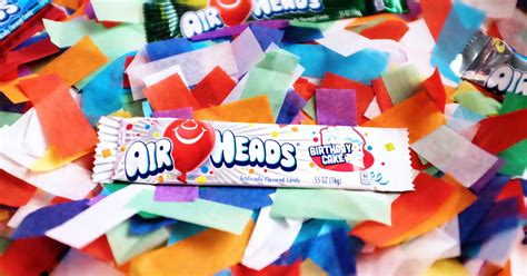 Airheads candy debuts new cake flavor for its birthday