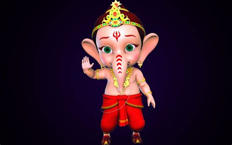 Little Lord Ganesha Wallpapers - Wallpaper Cave